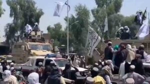 Taliban host military parade showing off its new arsenal of american weaponry