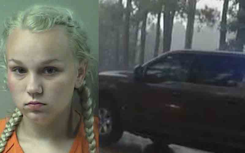 Teen admits she was trying to run deputy over during getaway