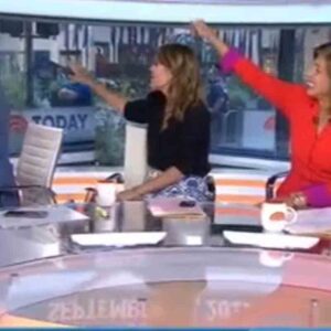 Today show interrupted by a nude streaker
