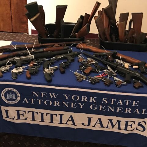 Westchester gun buyback nets 57 firearms - photo licensed by shore news network.