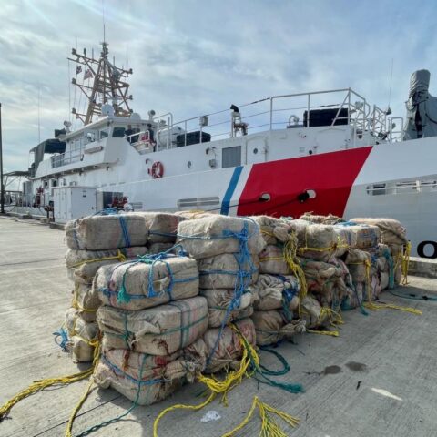 Coast guard intercepts $51 million cocaine shipment in the caribbean - photo licensed by shore news network.