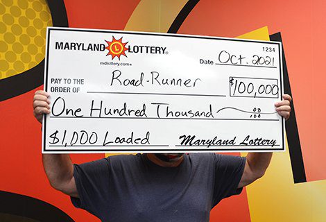 Middle River Man Wins $100,000 on $1,000 Loaded scratch-off