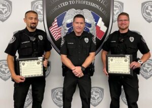 League city cops honored for life-saving deed
