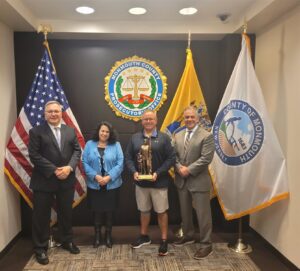 Monmouth county bids farewell to 25-year law enforcement veteran