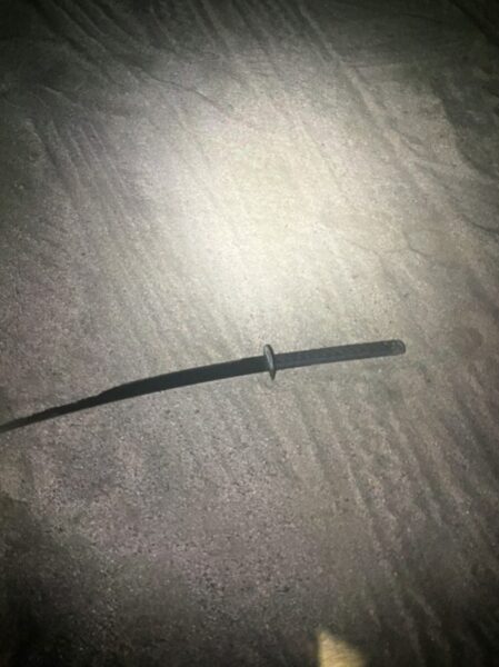 Katana-wielding suspect charged for attempted murder - photo licensed by shore news network.