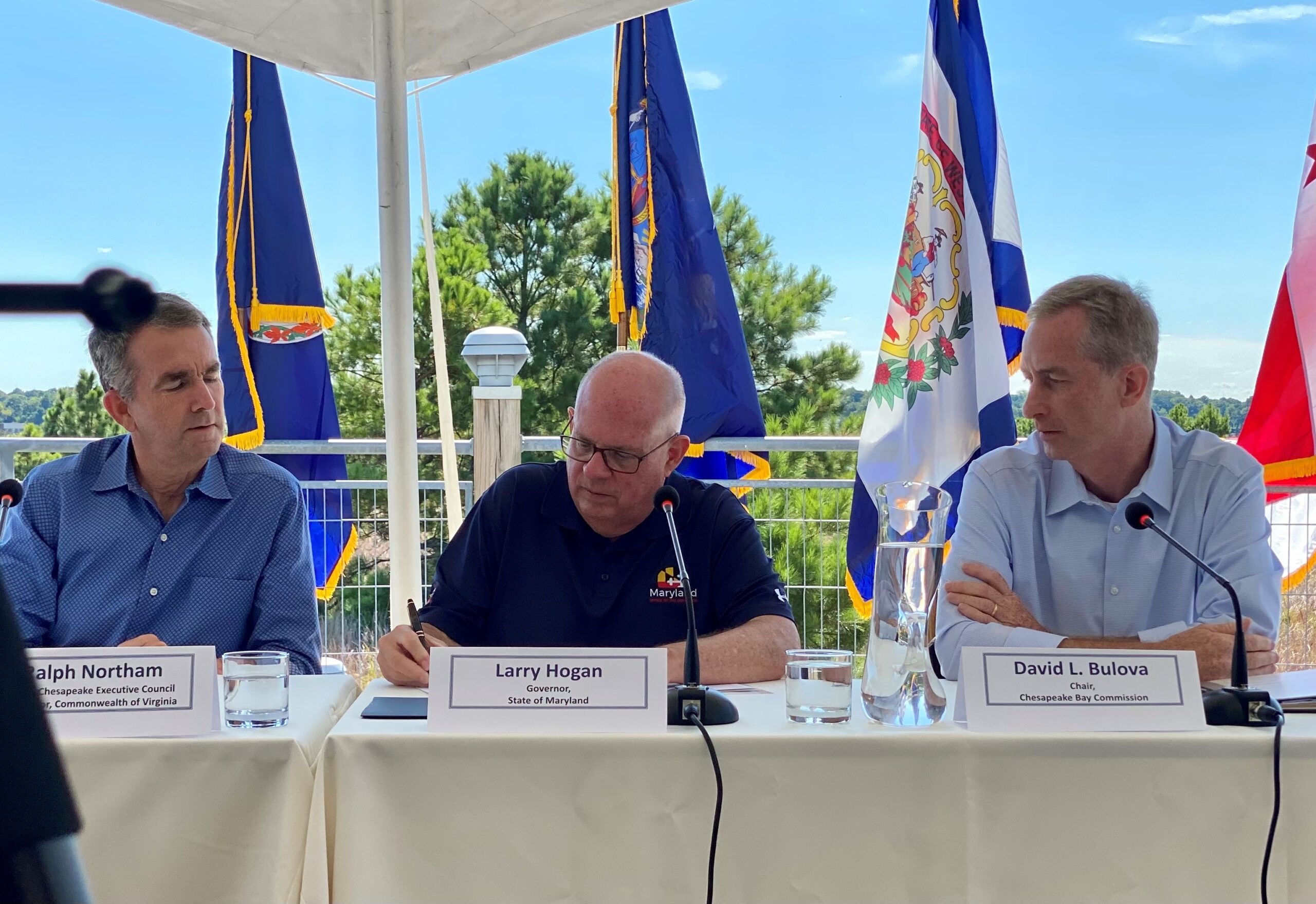 Governor Hogan announces Chesapeake Bay climate reform policy Governor Hogan announces Chesapeake Bay climate reform policy