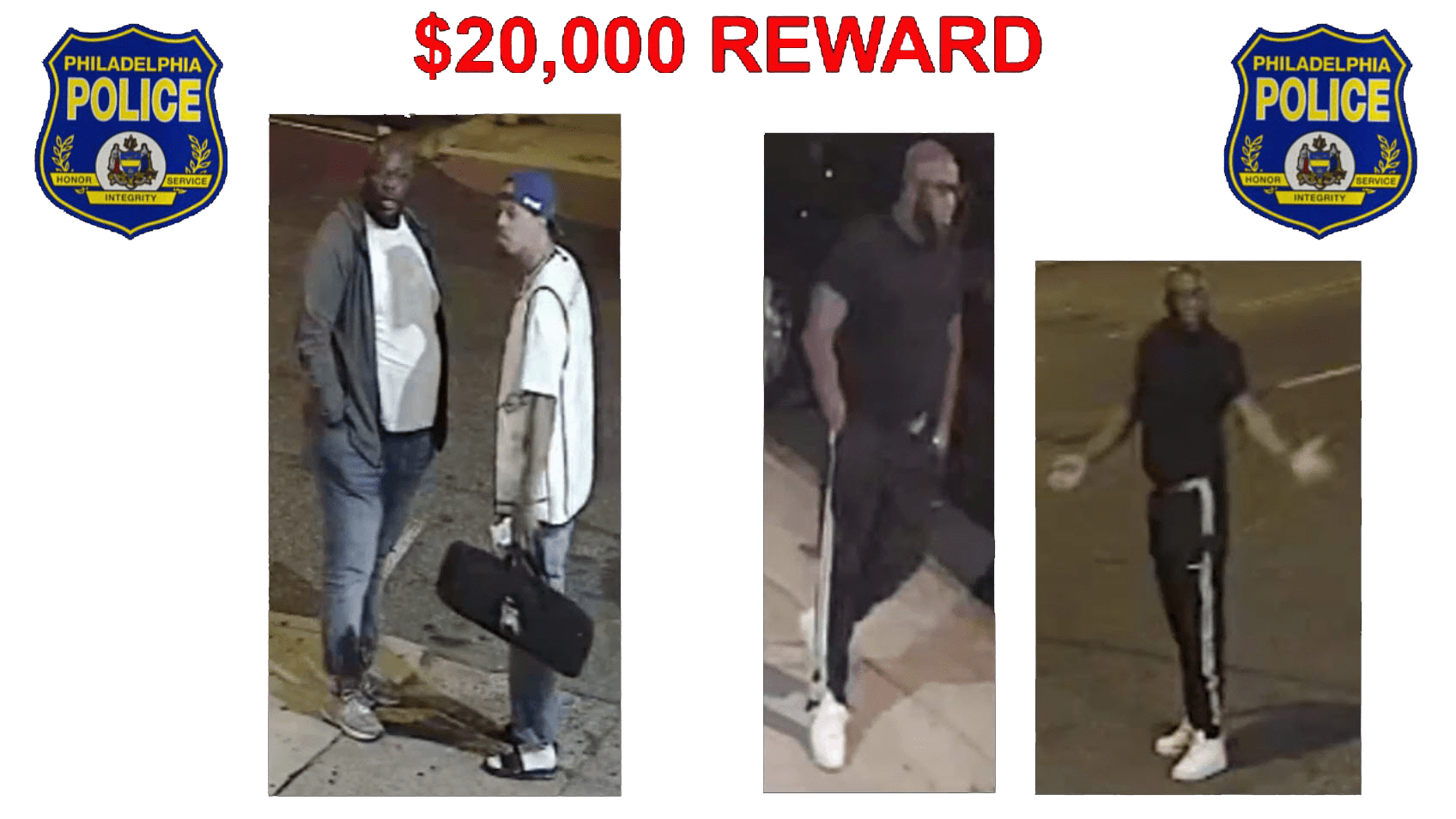 Do you know them? They're both wanted for Hunting Park murder in Philadelphia
