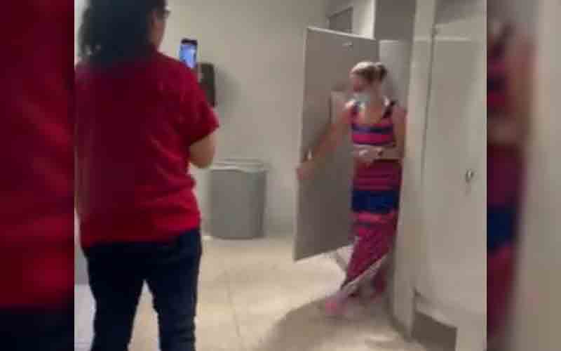 Leftist protesters stalk, extort U.S. Senator in university bathroom over $3.5 trillion reconciliation stance