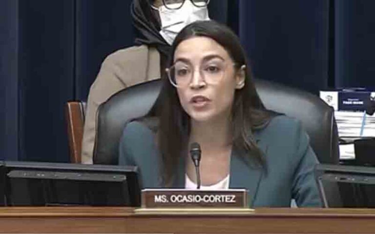 ‘blood money’: aoc loses her mind over gun manufacturers in house hearing - photo licensed by shore news network.