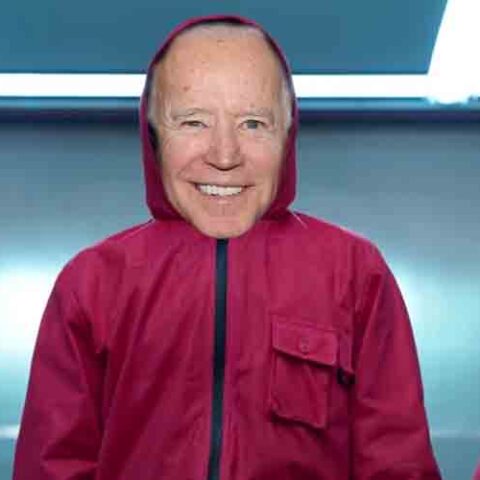 How joe biden's america is one big squid game where the unvaccinated are slowly being eliminated from society - photo licensed by shore news network.