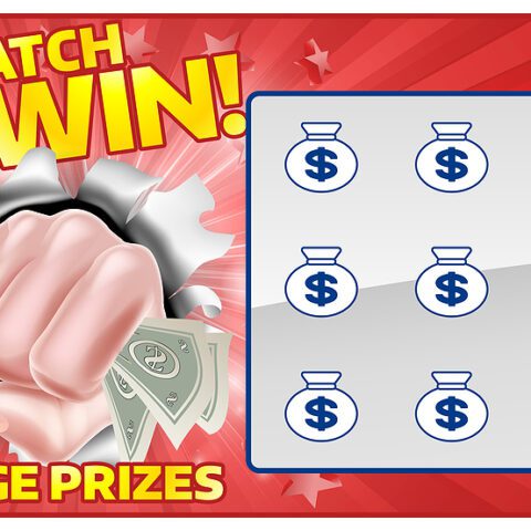 Happy landover winner hugs store clerk after $50,000 scratch-off win - photo licensed by shore news network.