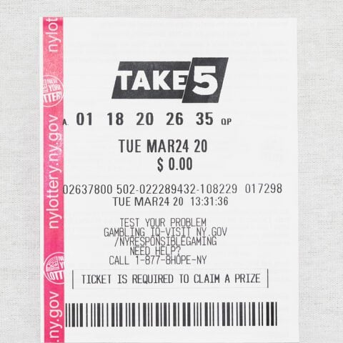 Take 5 $11k winning tickets sold in manorville, bronx and yonkers - photo licensed by shore news network.
