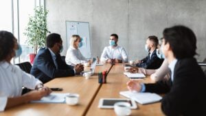How long before vaccinated people can safely ditch the mask indoors? Fauci says he's not sure