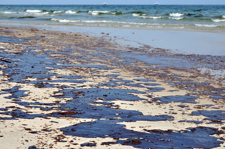 California residents sue oil company responsible for major beach spill - photo licensed by shore news network.