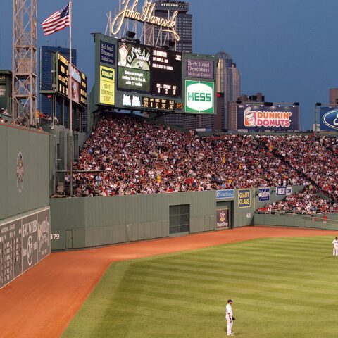 Giancarlo stanton couldn't do it alone as yankees drop wild card to red sox - photo licensed by shore news network.