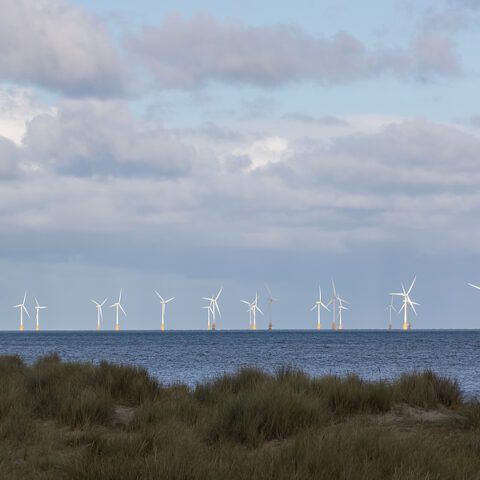 Blowing wind: biden announces plan to use wind turbines to power 20 million homes using offshore wind farms - photo licensed by shore news network.