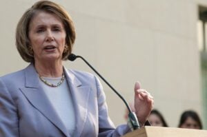 For nancy pelosi, "taxing the rich" means giving the irs access to bank accounts over $10,000