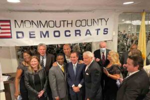 Cory booker, monmouth county democrats apparently don't believe in phil murphy's mask madness