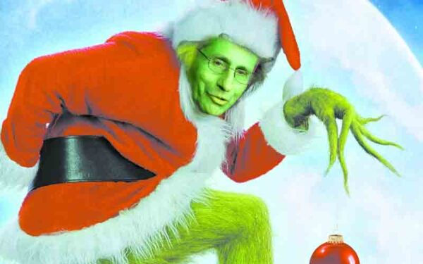 Is Dr. Fauci going to cancel Christmas if you don't get vaccinated? The Dr. says maybe