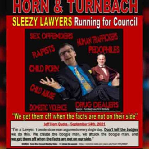 Toms river republicans slam "sleazy lawyers" turnbach, horn in election mailer - photo licensed by shore news network.