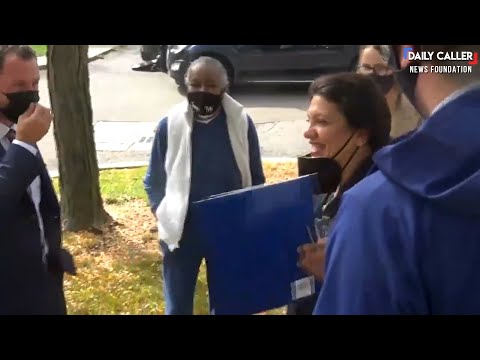 Rep. Rashida Tlaib Says She's Wearing Mask Because Of 'Republican Tracker'