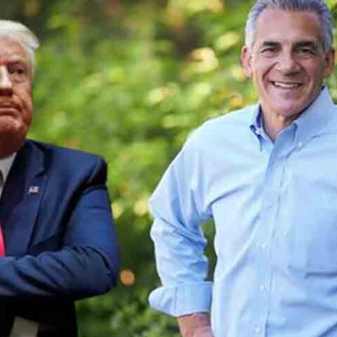 Republican candidate for nj governor jack ciattarelli slams trump's "petty insults" days before election - photo licensed by shore news network.
