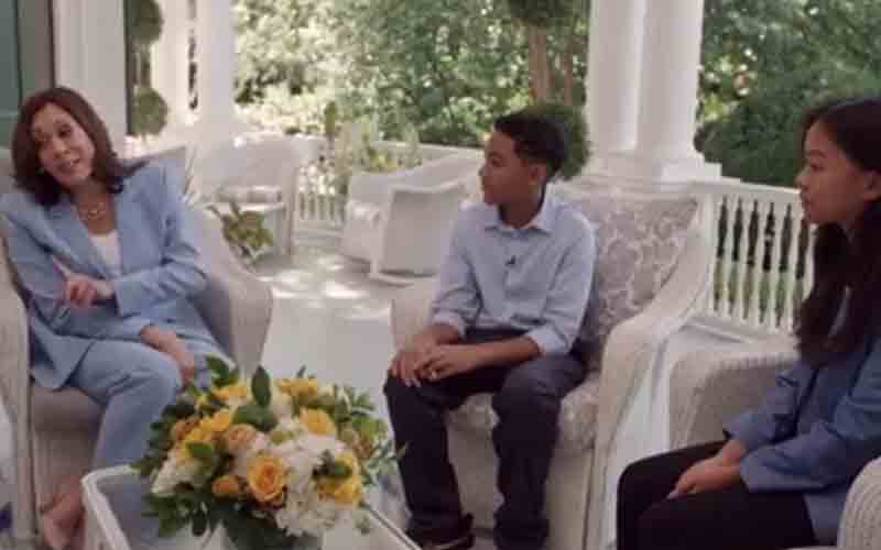 ‘My Agent Called’: Viral Kamala Harris Space Video Featured Child Actors