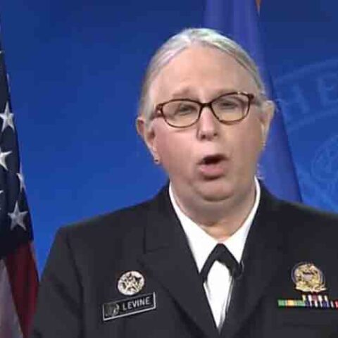 Twitter flags hurtful tweet from rep. Jim banks calling rachel levine a man as ‘hateful conduct’ - photo licensed by shore news network.