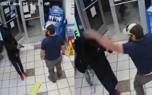 Watch: marine veteran gets some as he disarms armed robber at yuma gas station