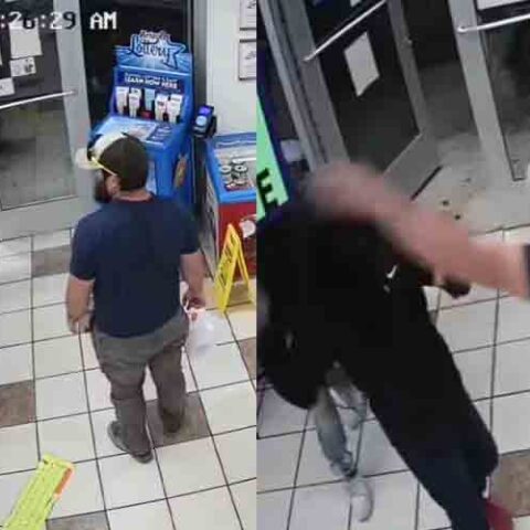 Watch: marine veteran gets some as he disarms armed robber at yuma gas station - photo licensed by shore news network.