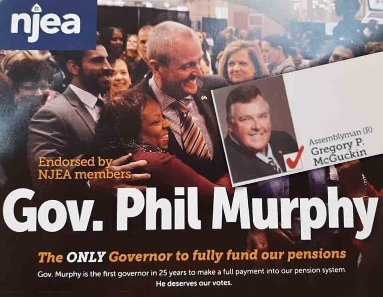 Njea endorses phil murphy, toms river pay-to-play republican assemblyman for state assembly - photo licensed by shore news network.