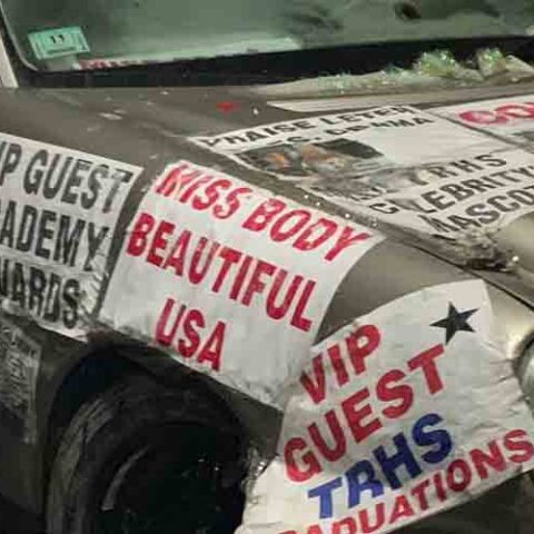 Miss liberty reports iconic poster plastered car stolen in atlantic city - photo licensed by shore news network.
