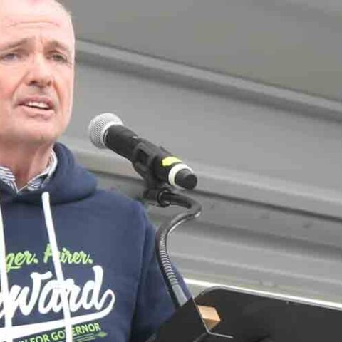 Phil murphy denies project veritas claim of blanket vaccination after election - photo licensed by shore news network.