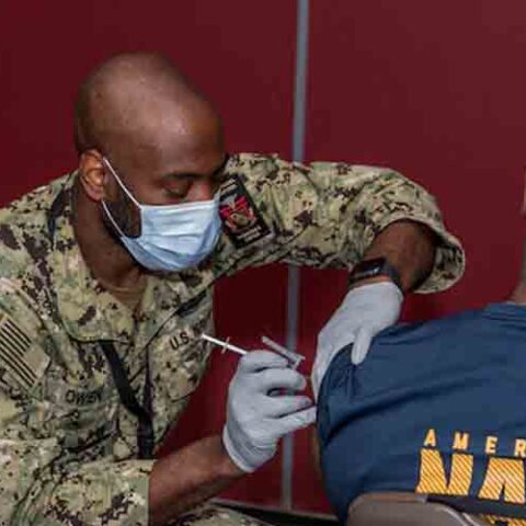 U. S. Navy tells sailors to take the vaccine or they could be forced to pay back all of their training costs, face discharge - photo licensed by shore news network.