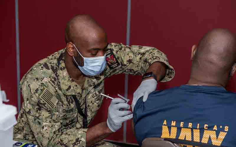 U.S. Navy tells sailors to take the vaccine or they could be forced to pay back all of their training costs, face discharge