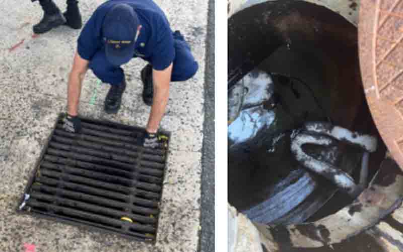 Coast Guard continues investigating mysterious oil discharge and San Juan pier