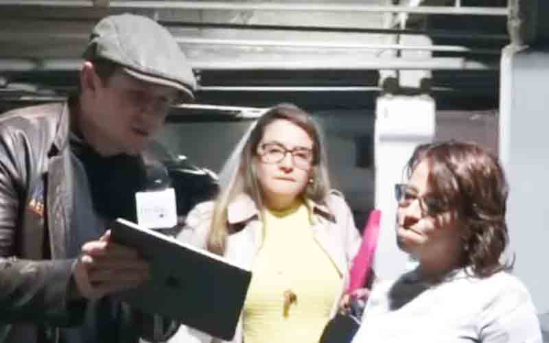 Project Veritas releases video of parking garage incident Murphy campaign claims criminal harassment