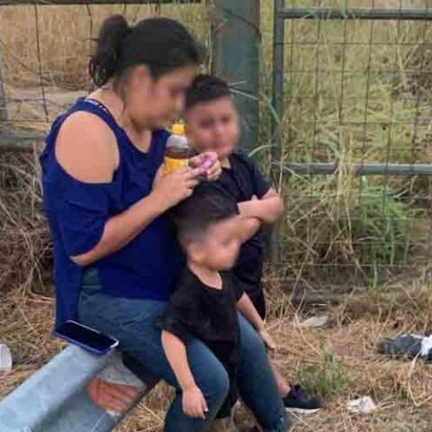 Laredo sector border patrol rescues two children in the rio grande river - photo licensed by shore news network.