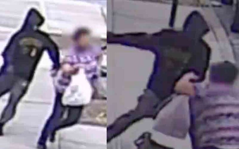 Nypd looking for purse snatcher who violently attacked woman - photo licensed by shore news network.