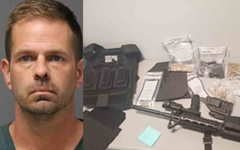 Convicted Toms River sex offender arrested after crash with body armor, rifle, hollow point bullets