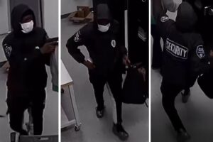 D. C police search for armed robbery suspect