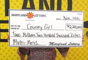 Somerset county woman claims $2. 2 million multi-match jackpot