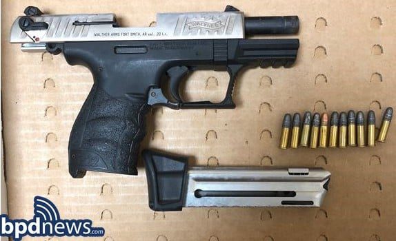 Man Arrested carrying gun after causing disturbance in Boston Store