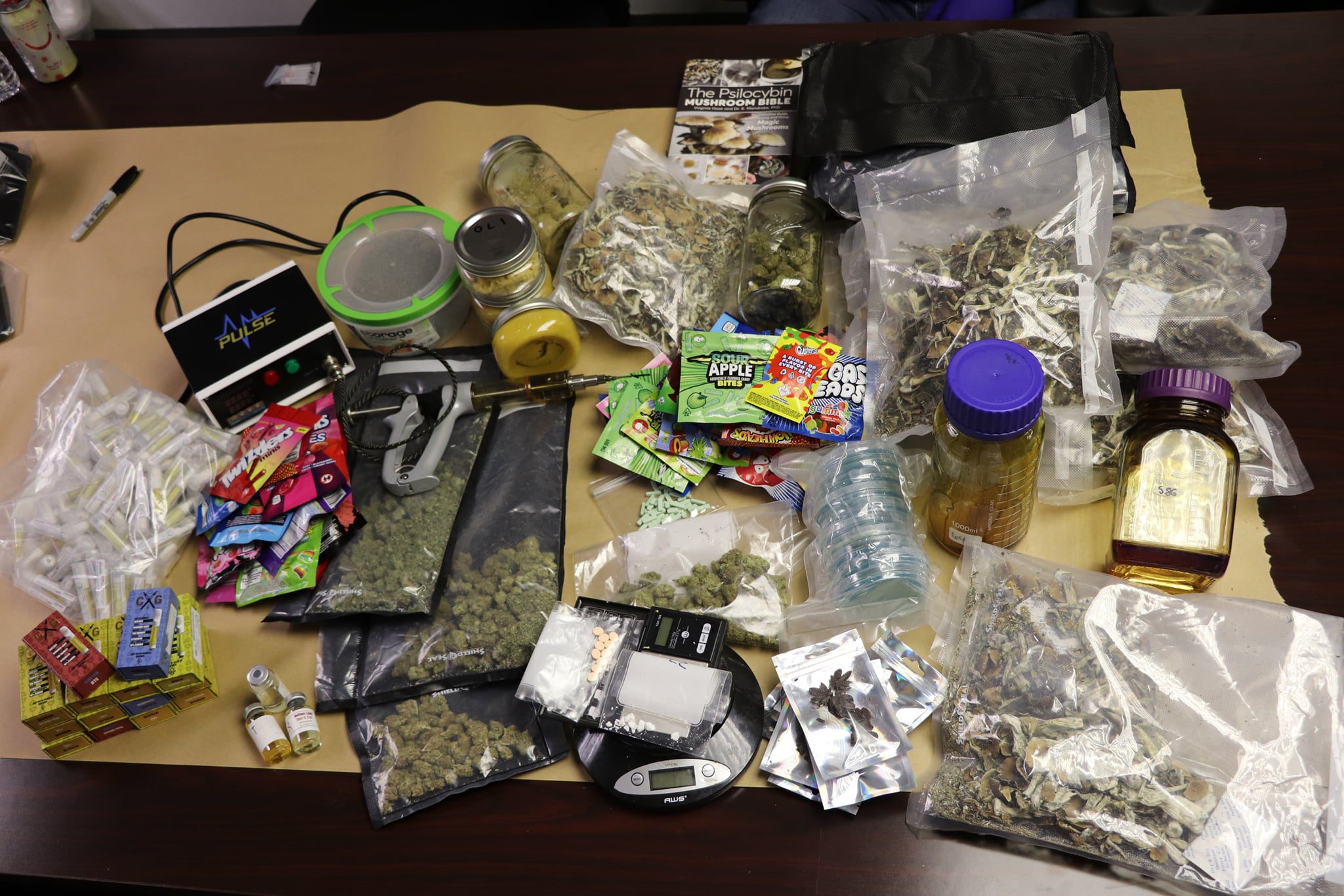 Drug dealer charged, stash found inside home