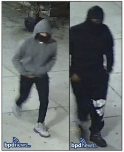 Boston police need your help identifying two in connection with shooting