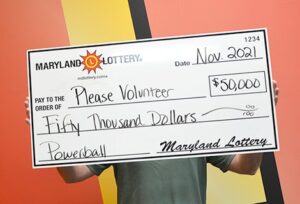 $50k winning powerball player donating some of his winnings