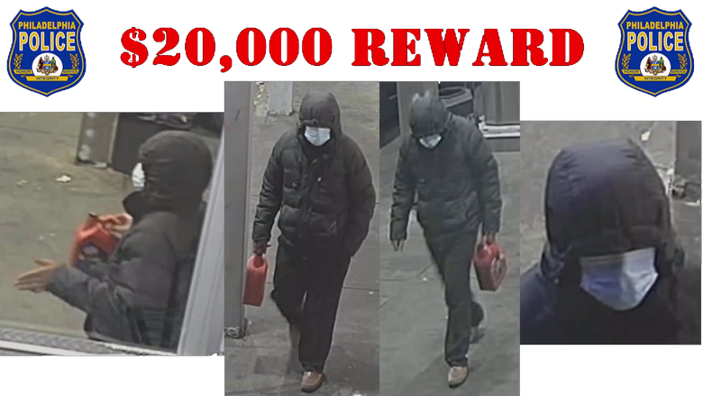 Police searching for suspect wanted for arson, double murder
