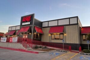 First 100 guests at abiline's new logan's roadhouse to eat for free november 22nd