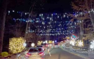 The pnc bank art center light show: take a ride through the holidays with the magic of lights