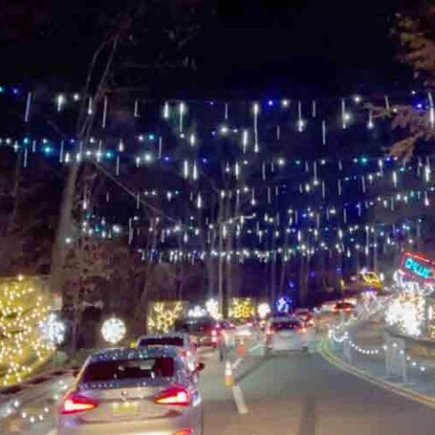 The pnc bank art center light show: take a ride through the holidays with the magic of lights - photo licensed by shore news network.